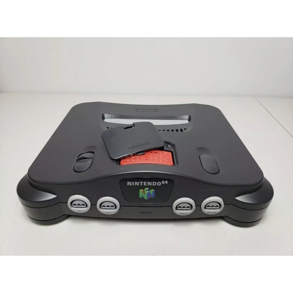 Nintendo 64 Console Bundle - Expansion Pak + Controller Donkey Kong N64 TESTED